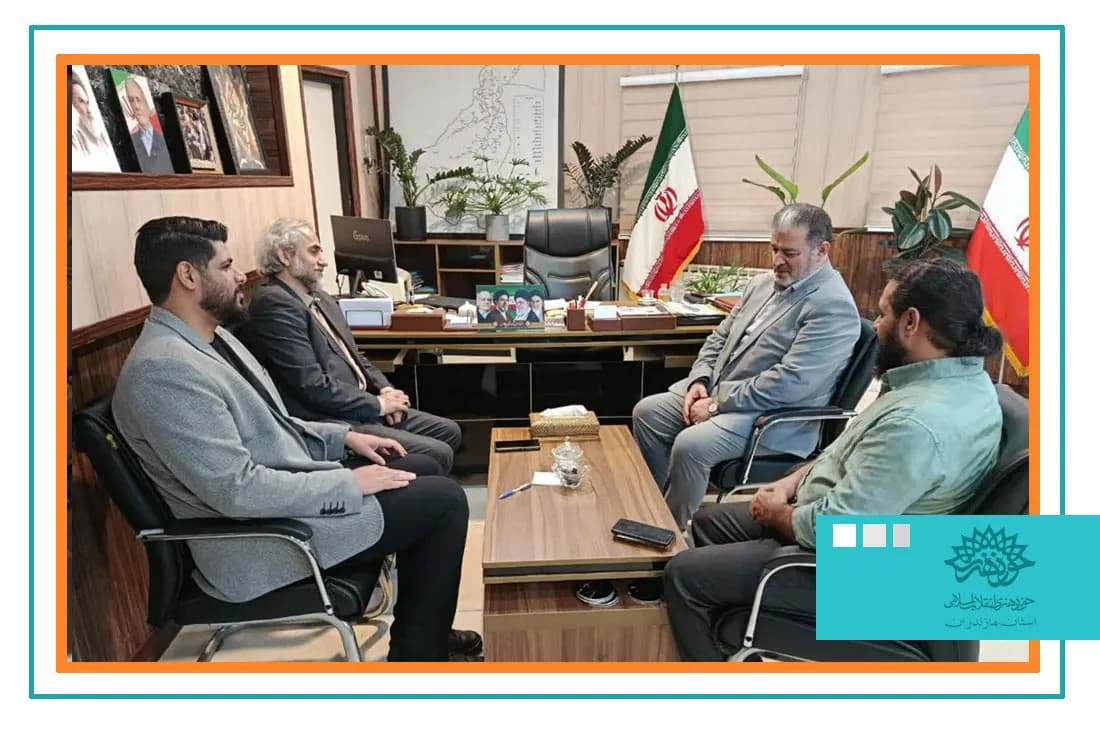 رییس حوزه هنری مازندران با فرماندار چالوس دیدار و گفتگو کرد