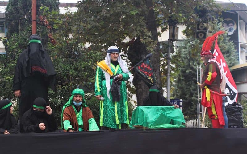 حرکت کاروان خورشید در مرکز مازندران