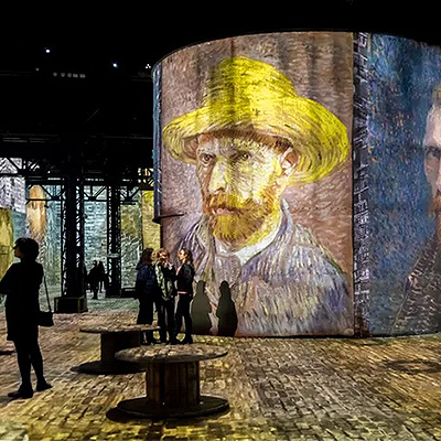نمایشگاه دیجیتالی آثار ونگوگ در پاریس