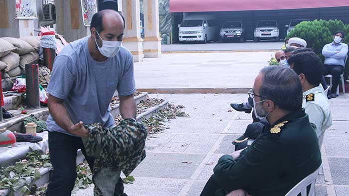 اجرای نمایش خیابانی « یادگار » در فضای باز اداره کل راه آهن شمال